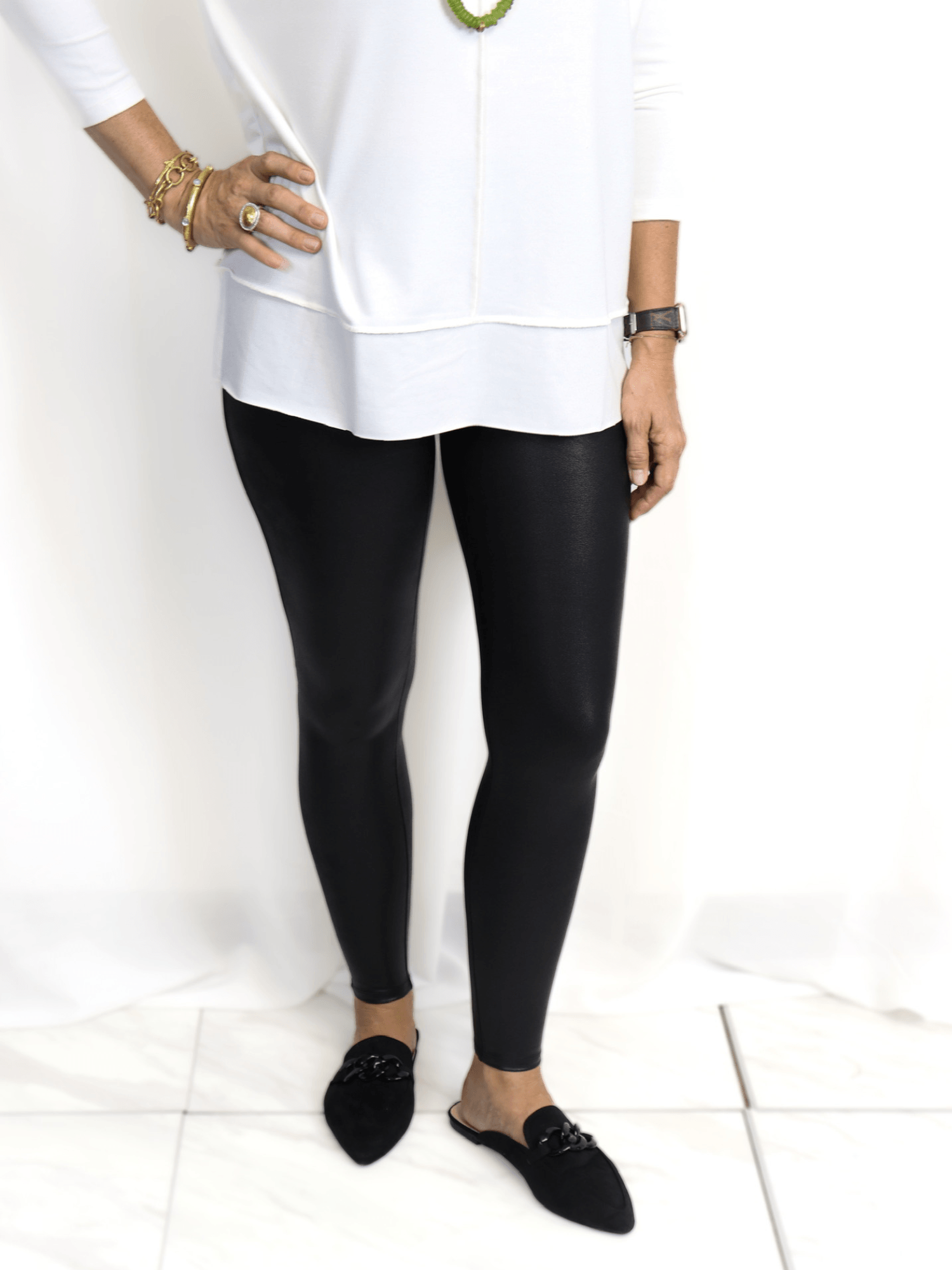 Spanx Faux Leather Leggings Black – Fruit of the Vine Boutique