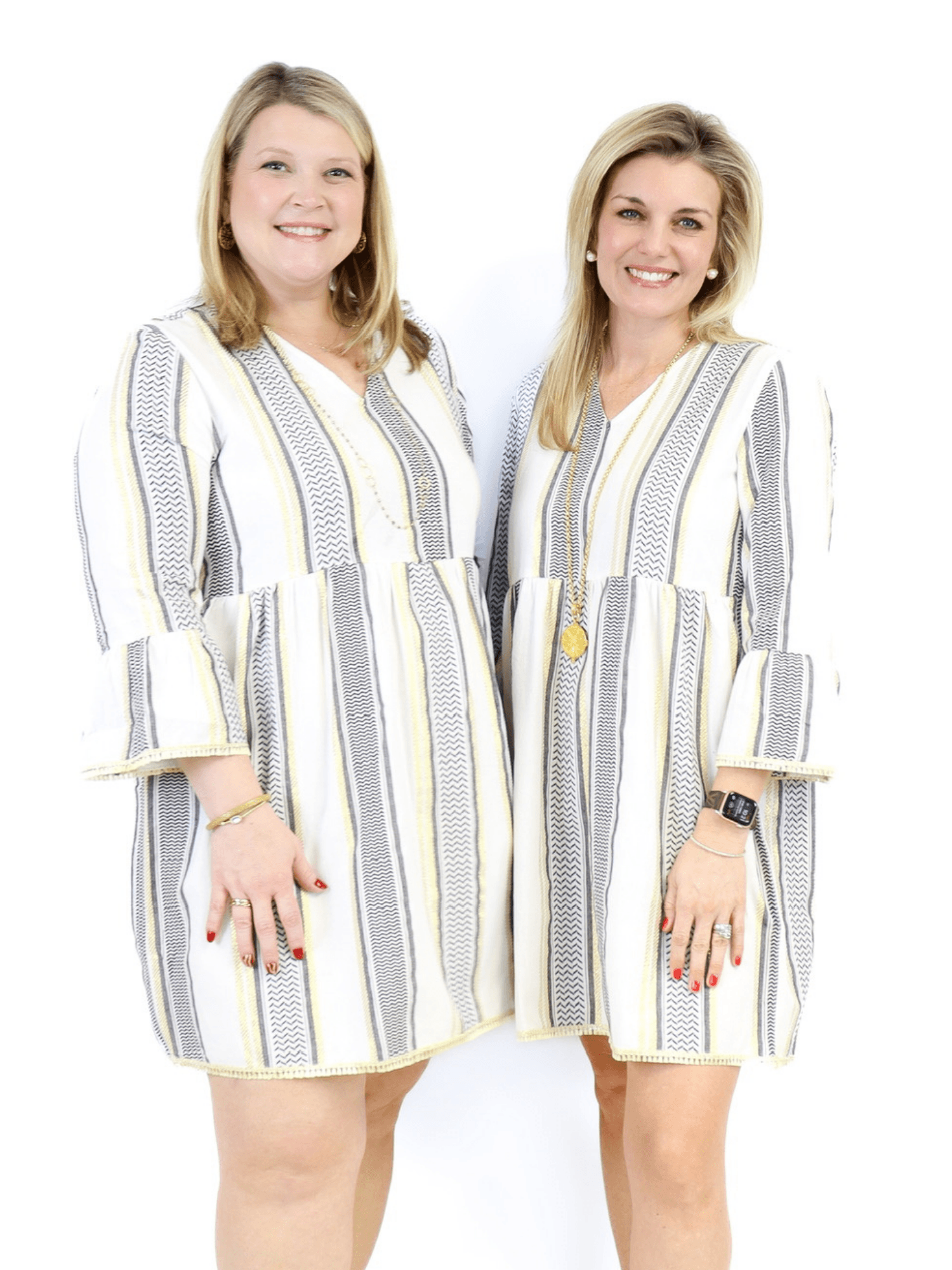 knee length dresses for ladies METALLIC GOLD DRESS/TUNIC