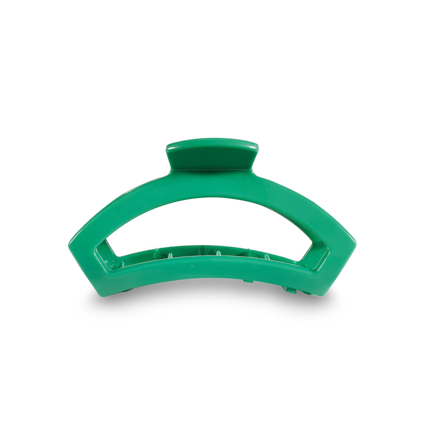 Teleties Open Tiny Hair Clip - Green Come True
