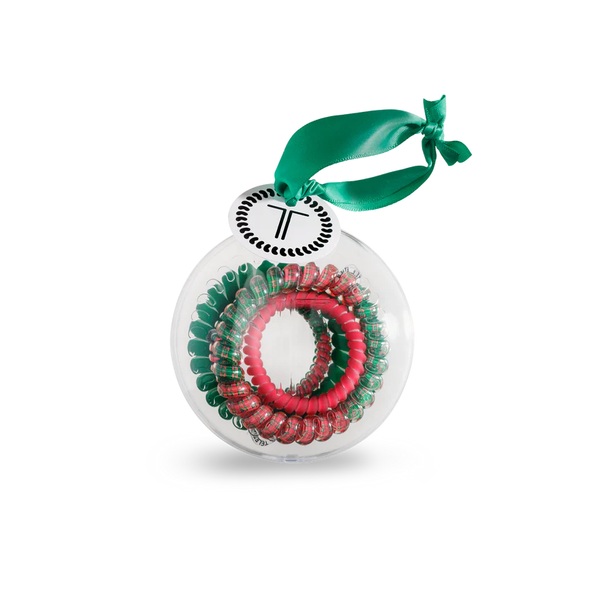 Teleties Holiday Ornament - Red/Green
