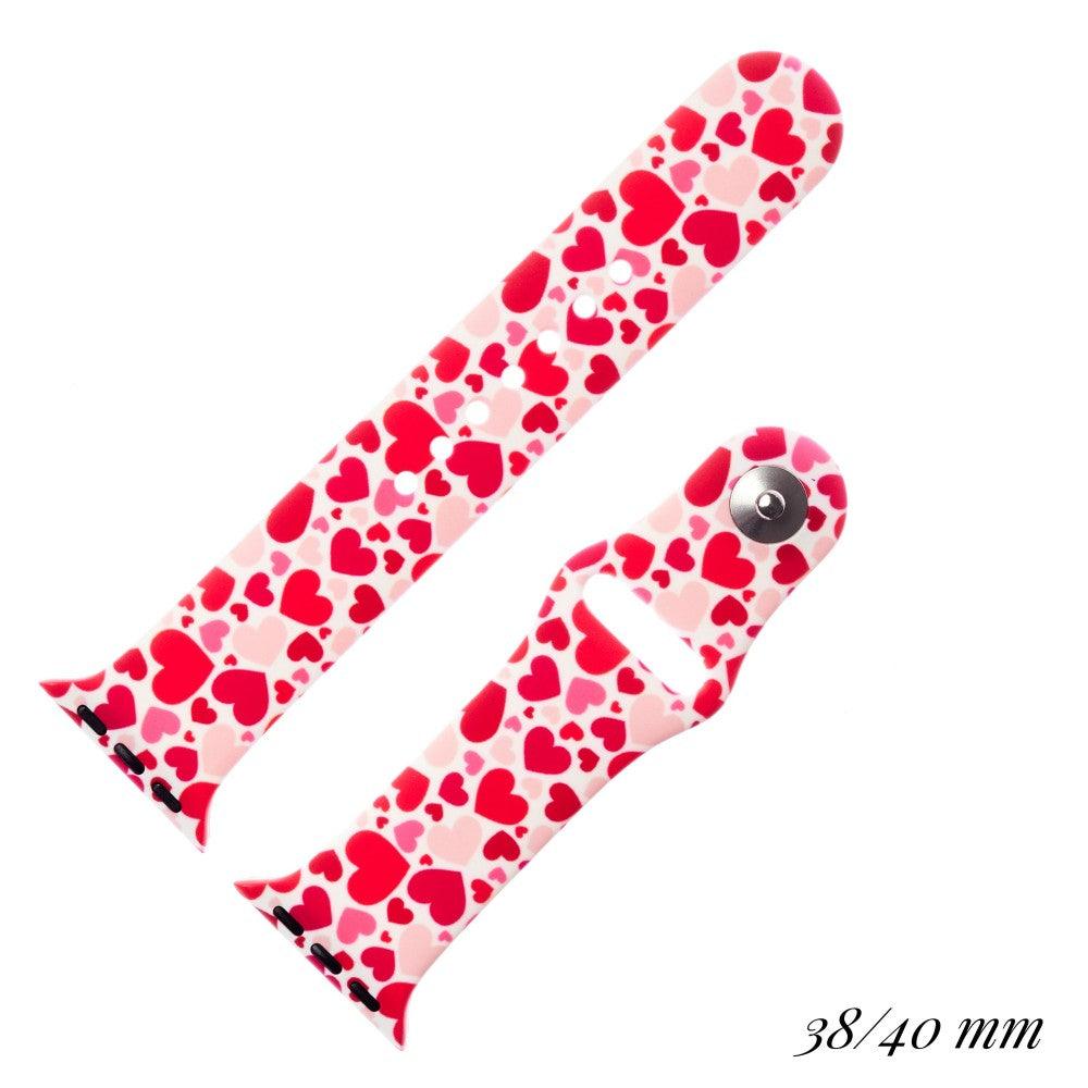 Love is in the Air Printed Silicone Watch Band | Fruit of the Vine Boutique 