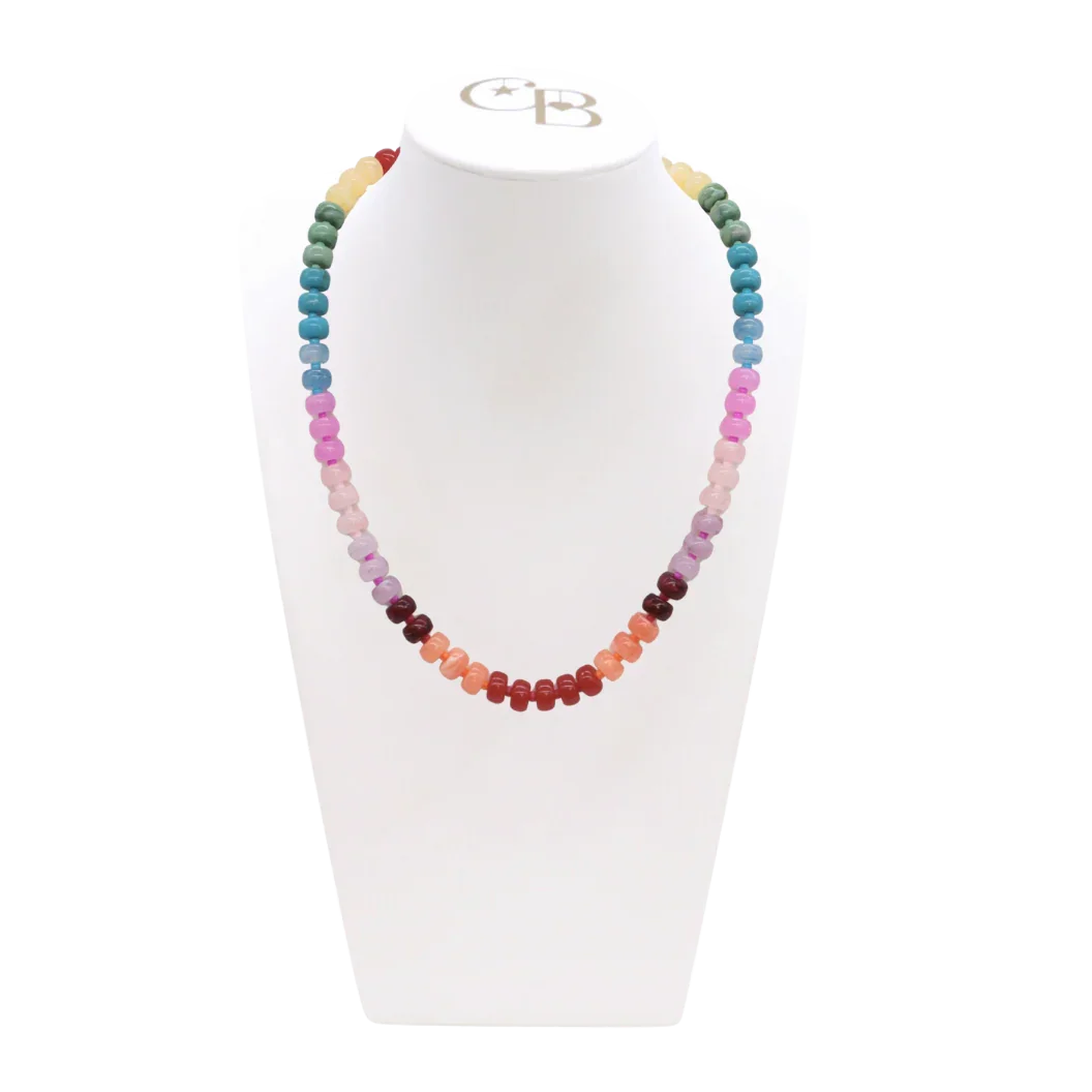 Colors of Summer Beaded Necklace