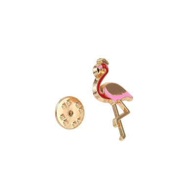 Gold Flamingo Fiesta Pin