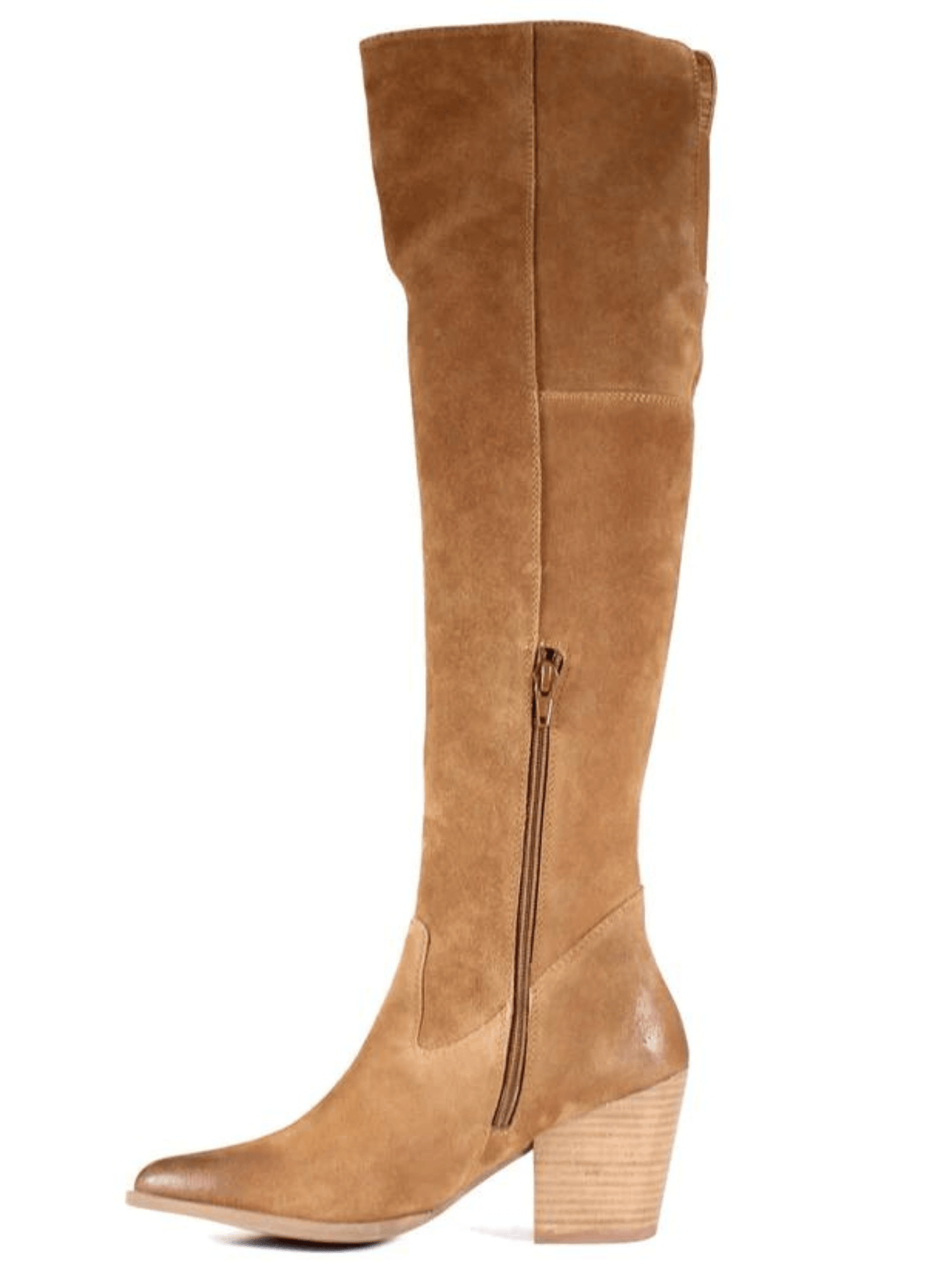 Diba True Full Suede Knee High Boots Cinna No Fruit of the Vine Boutique