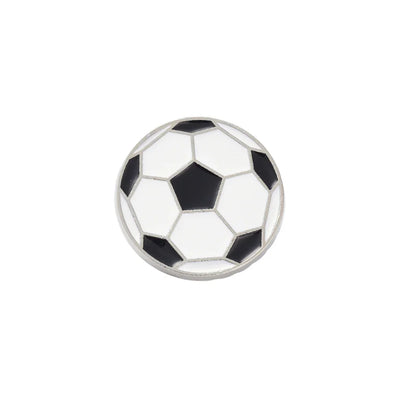 Silver Goal Getter Soccer Pin