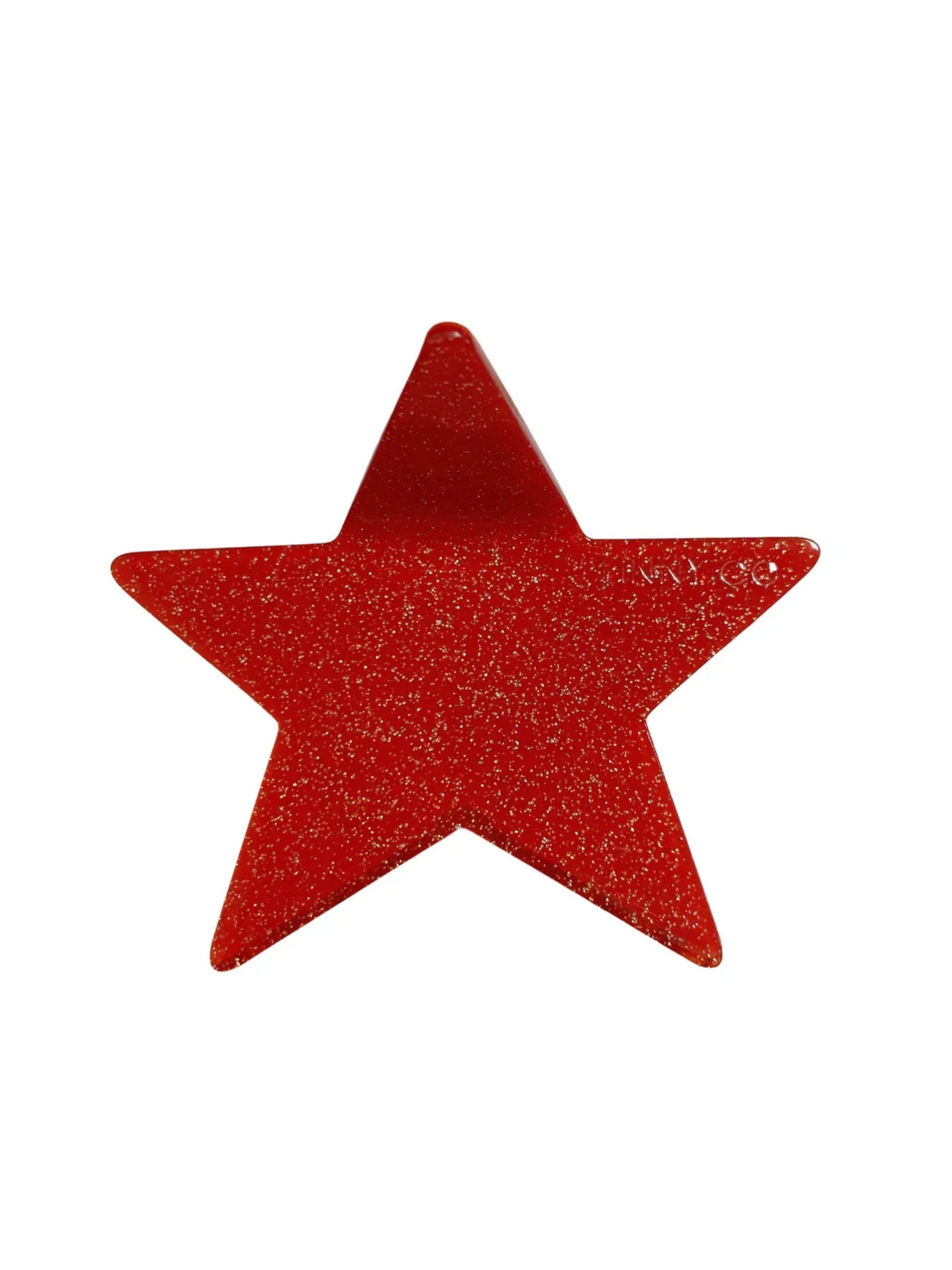 Linny Co Paxton Star Hair Clip - Red