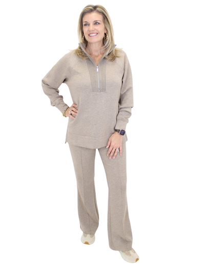 Spanx AE Brushed Flare Leg Pant - Birch