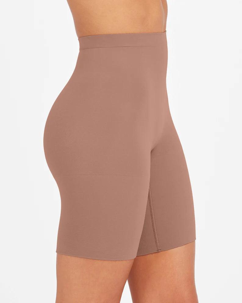 spanx under dress shorts BESTENA Shapewear Shorts,Mid-Waist Body Shaper Shorts Thigh Slimmer, Womens Shapewear Tummy Control,Seamless Shapewear for Under Dresses at Amazon Women's Clothing store