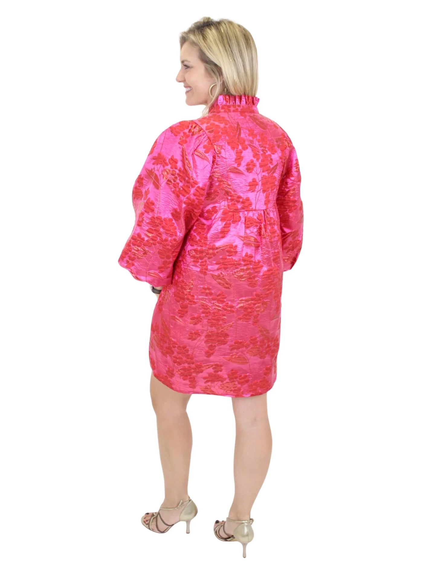 JODIFL Bloom Mini Dress - Pink