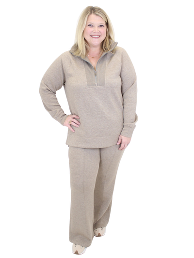 Spanx AE Brushed Flare Leg Pant - Birch