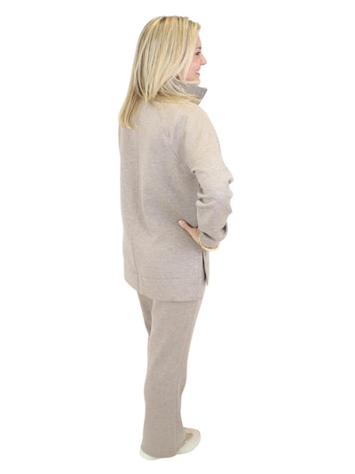 Spanx AE Half-Zip Tunic - Birch