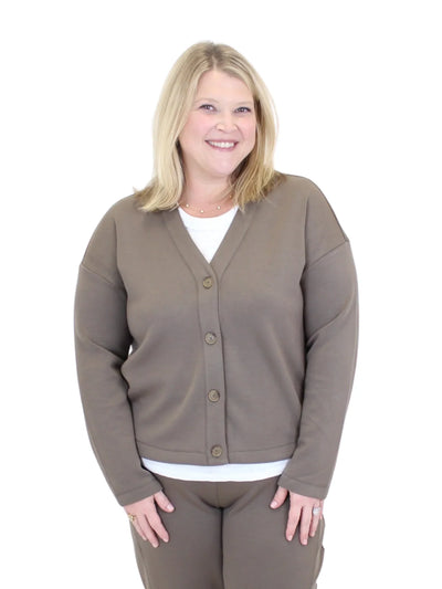 Spanx Air Essentials Cardigan - Mineral