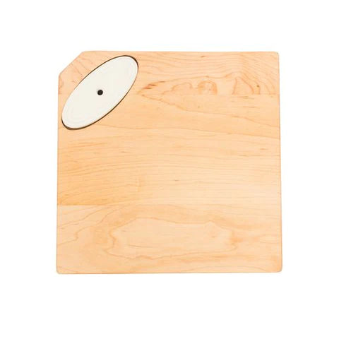 Maple Cheese Board by Nora Fleming
