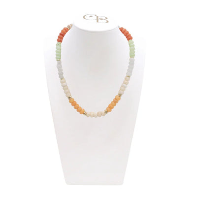 Mimosa by the Sea Beaded Necklace