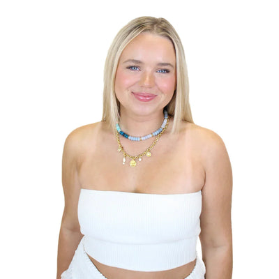 Coastal Cowgirl Beaded Necklace