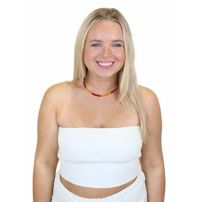 Berry Breeze Beaded Necklace