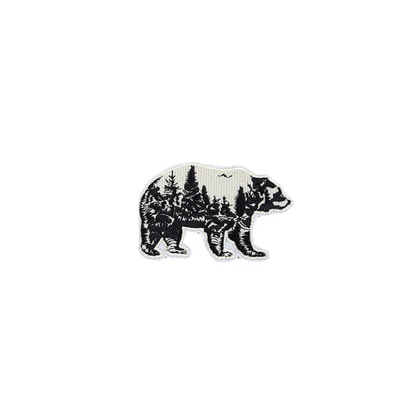 Transparent Polar Bear - Forest Patch