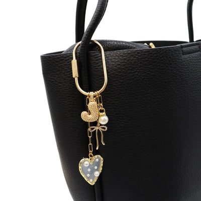 Gold Piper Purse Charm Carabiner
