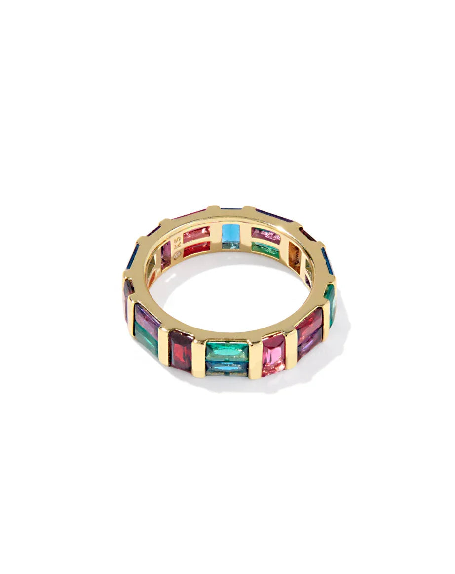 Kendra Scott Jamie Gold Band Ring Multi Mix