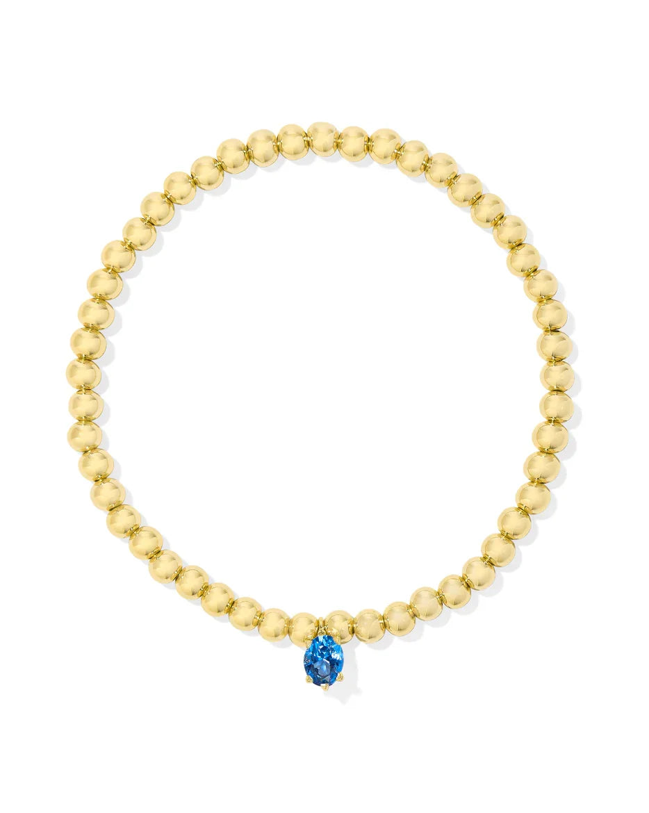 Kendra Scott Cailin Stretch Bracelet Cobalt Blue Crystal