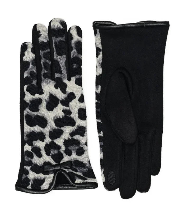 Leopard Print Gloves