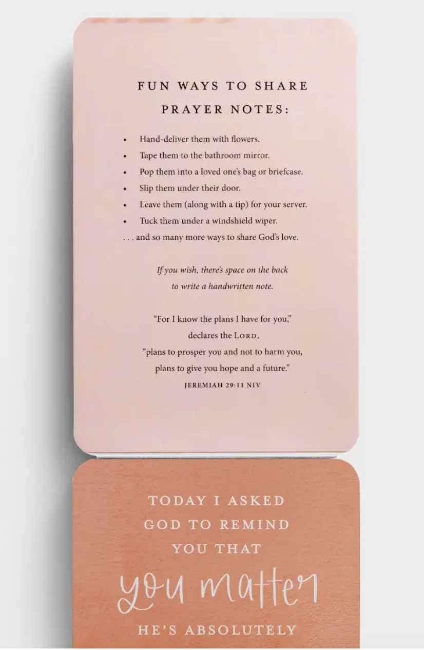 Prayers To Share - 100 Pass-Along Notes for Hardworking Women