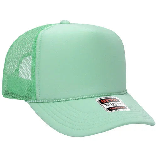 Front View of the Seafoam GreenTrucker Hat