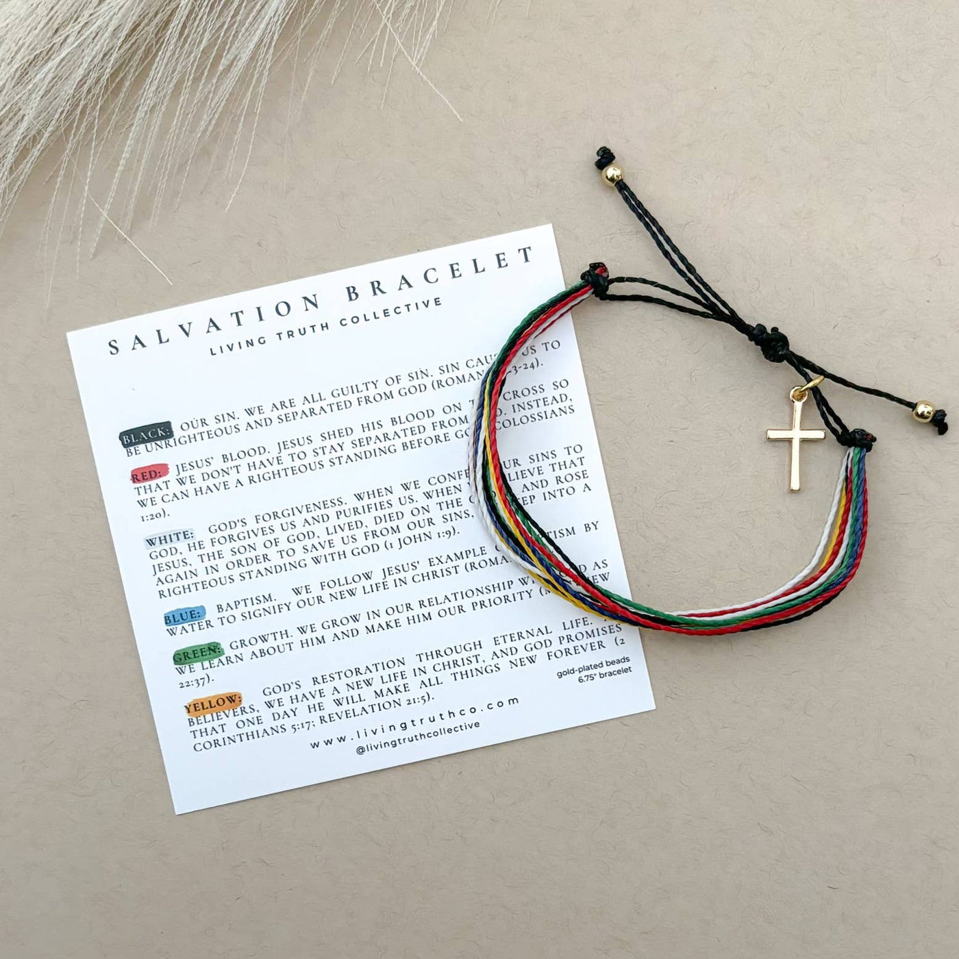 Living Truth Collective Salvation Bracelet - Bright