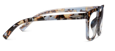 Tortoiseshell glasses on a white background