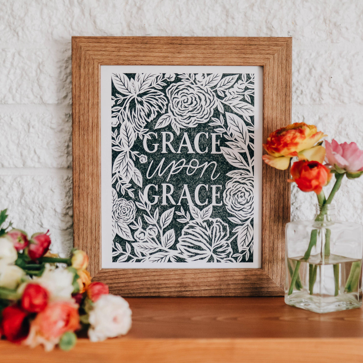 Grace Upon Grace Print | Fruit of the Vine Boutique 