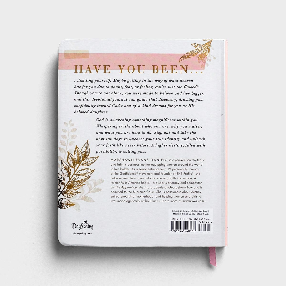 100 Days to Believing Bigger Devotional.Back Cover