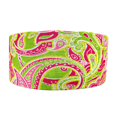 Pink Paisley Tube Turban | Headbands of Hope | Fruit of the Vine Boutique 