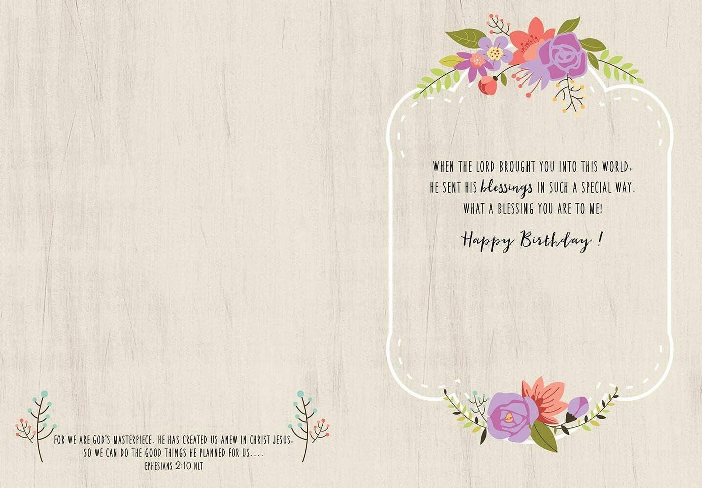 Fearfully Made Birthday Card | Fruit of the Vine Boutique 