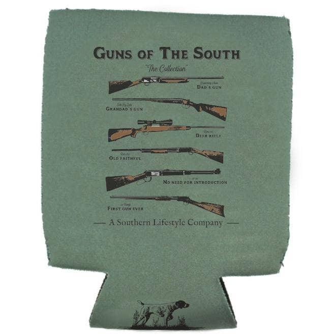 Guns of the South Koozie | A Southern Lifestyle Co. | Fruit of the Vine Boutique 