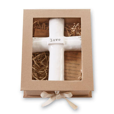 Love Prayer Cross | Mud Pie | Fruit of the Vine Boutique 