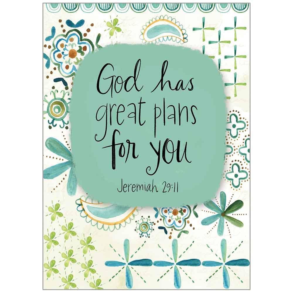 Legacy - God Has Plans For You Birthday  Card | Fruit of the Vine Boutique 