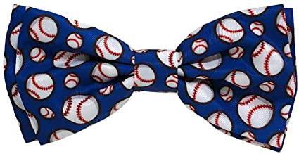 Baseball Dog Bow Tie | Fruit of the Vine Boutique 