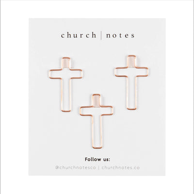 Church Notes Co. - Cross Clips
