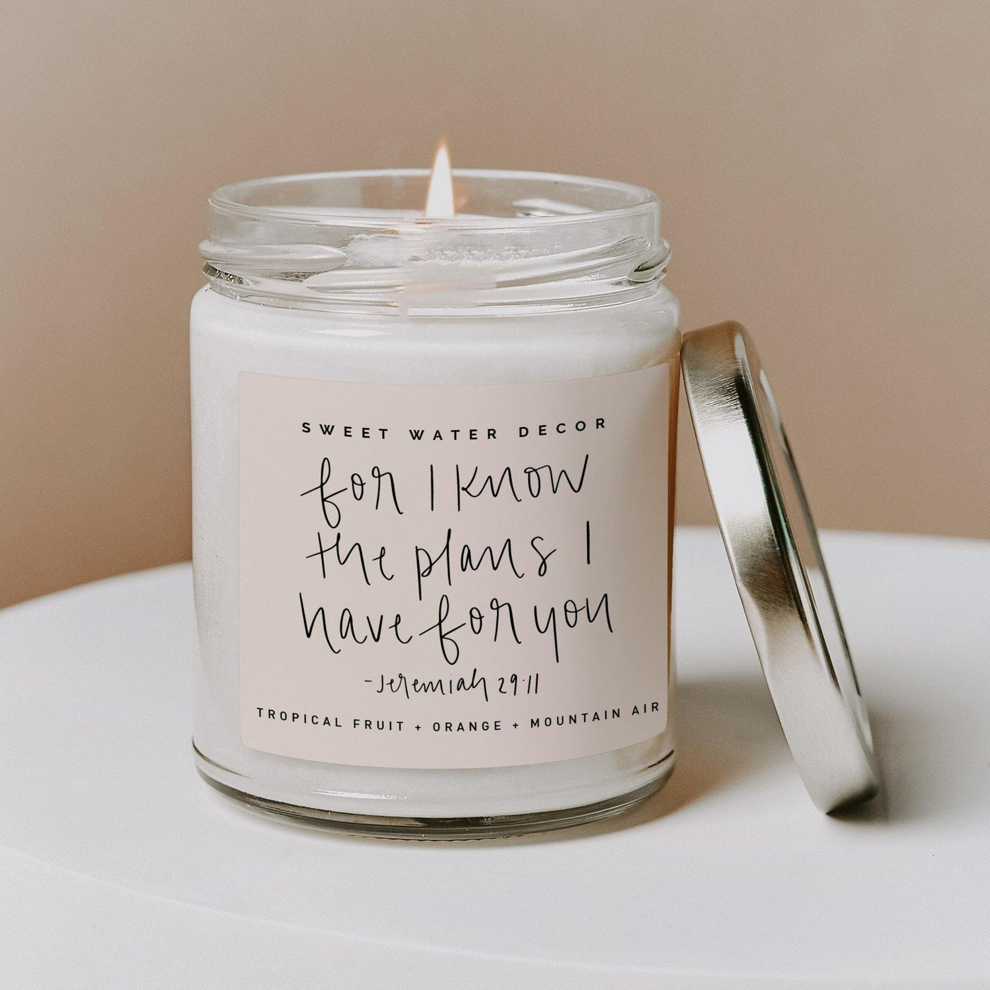 Jeremiah 29:11 Soy Candle | Fruit of the Vine Boutique 