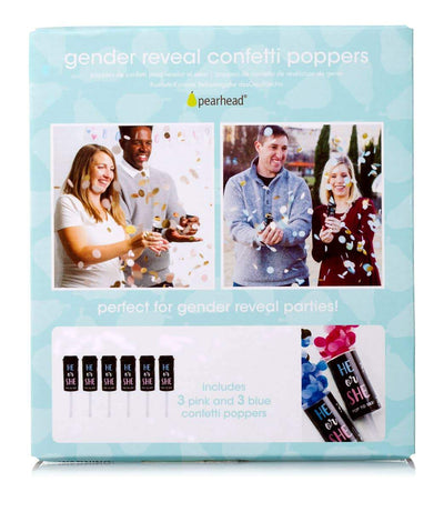 Gender Reveal Confetti Poppers - Fruit of the Vine