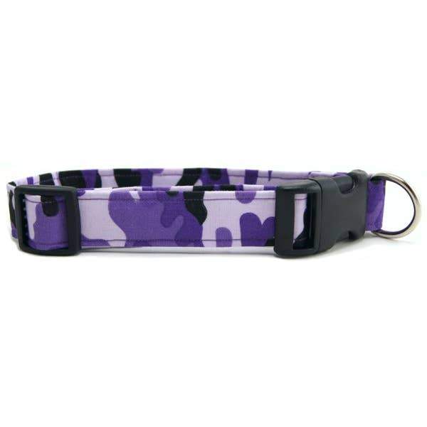 Purple Camo Dog Collar - Fruit of the Vine