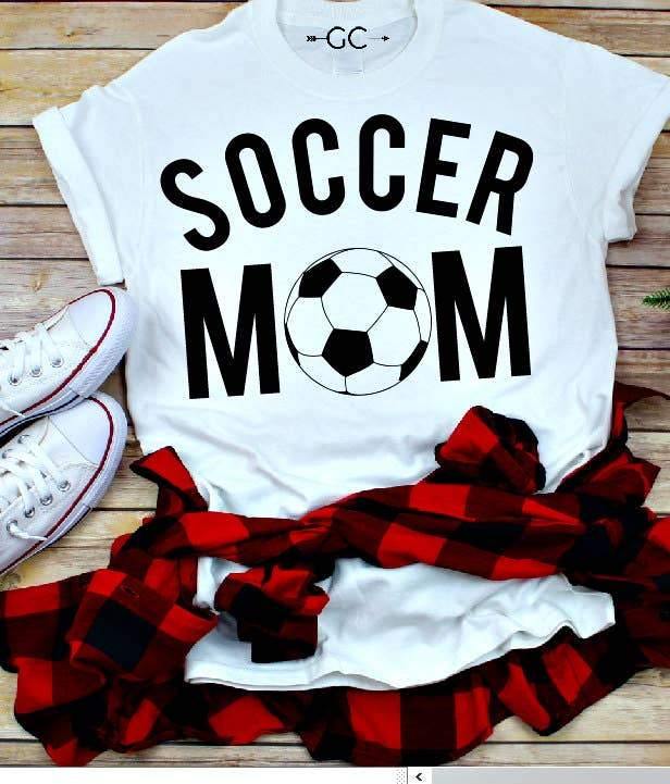 Soccer Mom Graphic Tee | Fruit of the Vine Boutique 