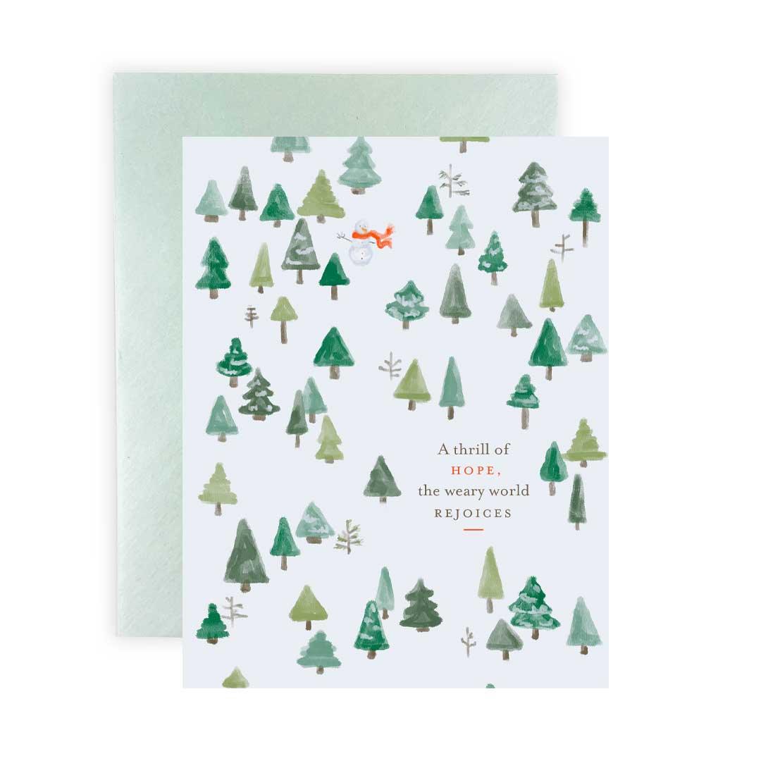 The Weary World Rejoices Greeting Card | Fruit of the Vine Boutique 