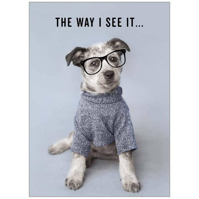 Intelligent Dog Belated Birthday Card | Fruit of the Vine Boutique 