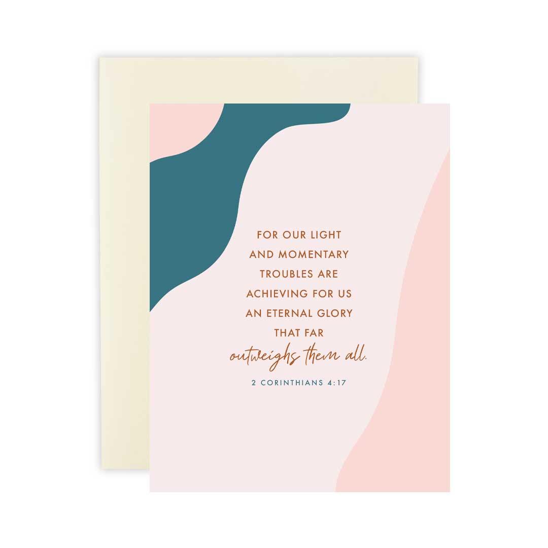 Momentary Troubles Greeting Card | Fruit of the Vine Boutique 