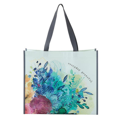Everyday Grateful Tote Bag featuring art by Amylee Weeks | Fruit of the Vine Boutique 