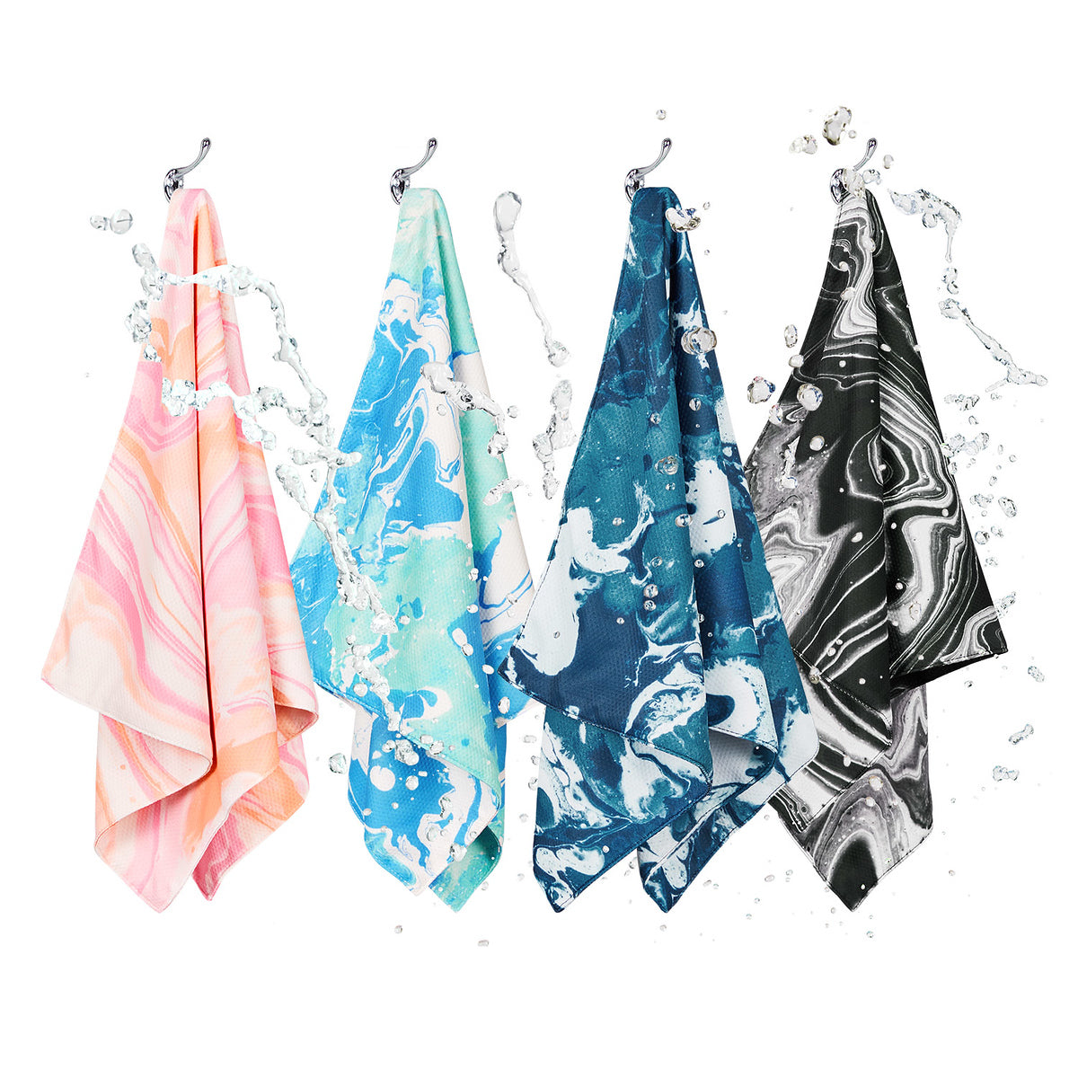 Marble cooling towel collection