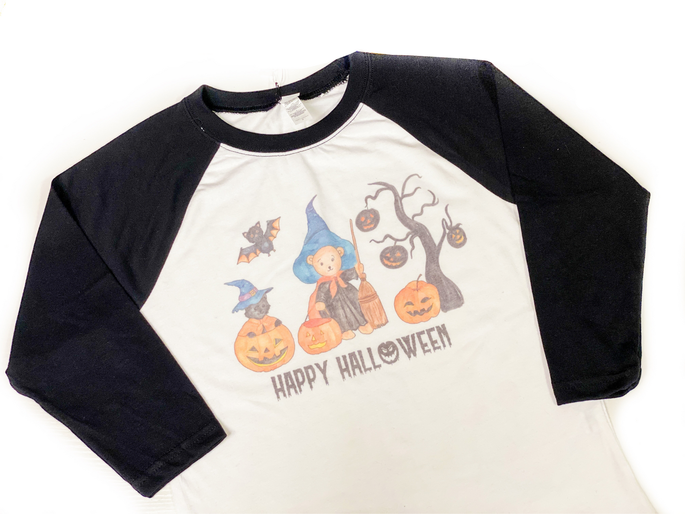 Youth Teddy Halloween Tee | Fruit of the Vine Boutique 