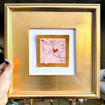 “Angel of Hope Sketch” Framed | Christie Younger Art | Fruit of the Vine Boutique 