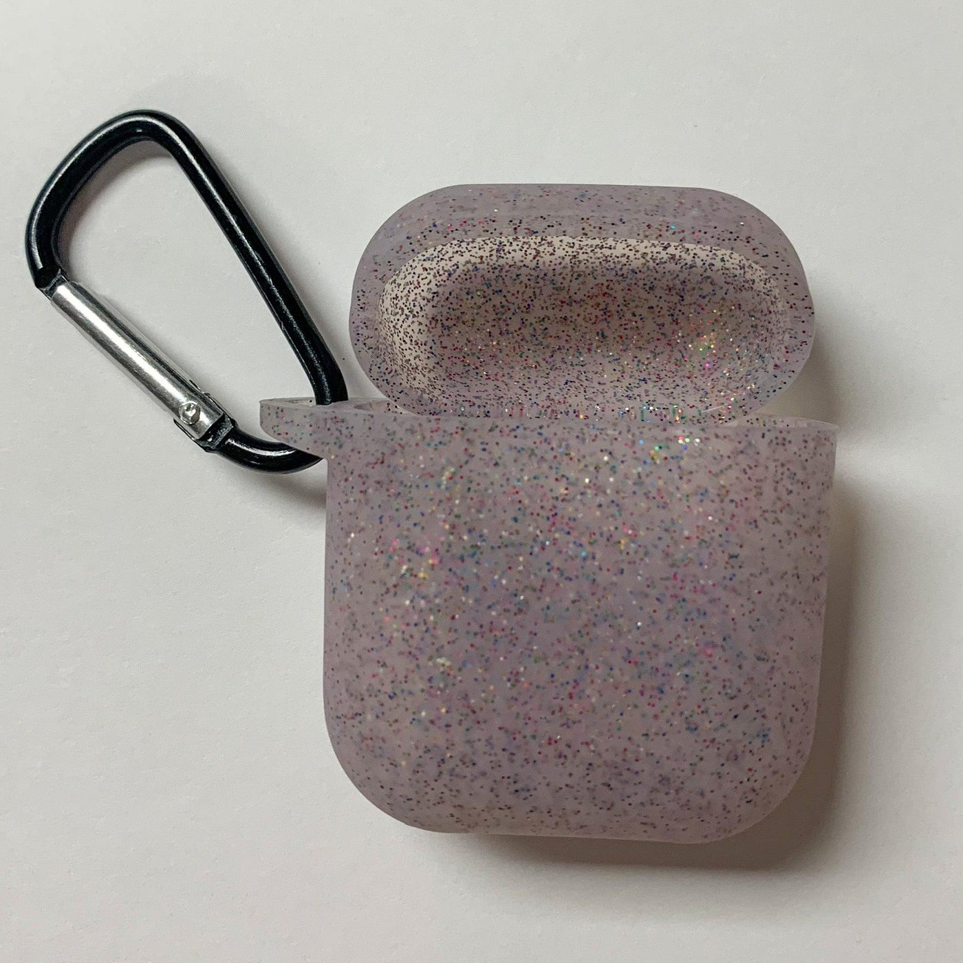 Multi-Color Glitter Silicone Earbud Case | Fruit of the Vine Boutique 